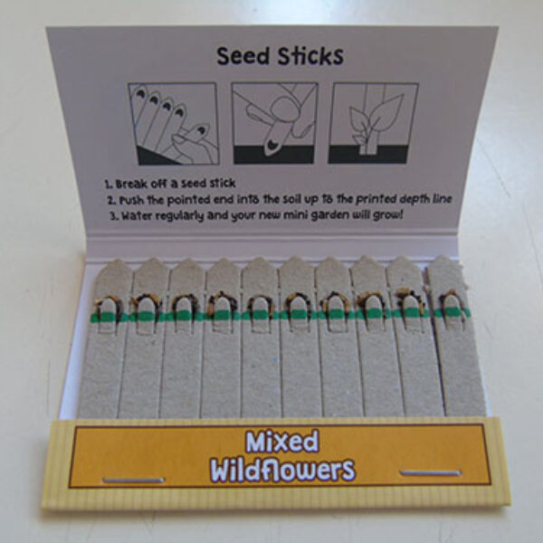 Wild Flower Seed Sticks (Made in the UK)