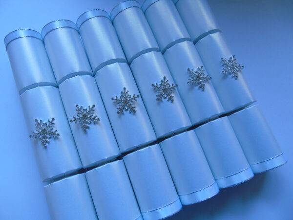 Snowflake Christmas Crackers