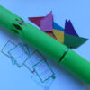 Eco Lime Green Christmas Crackers - Image 2