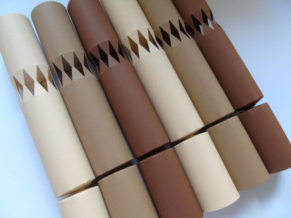 Fill Your Own Coffee and Cream Christmas Crackers