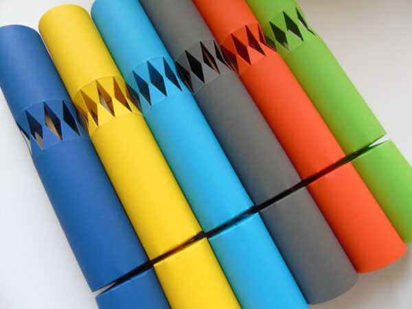 Fill Your Own Harlequin Christmas Crackers