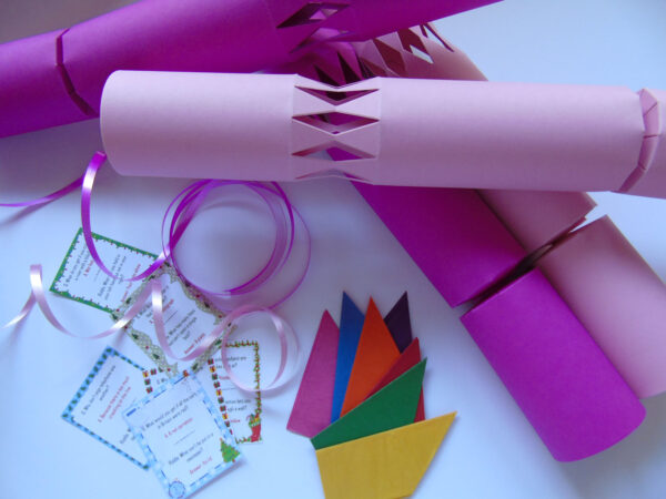 Fill Your Own Pretty in Pink Christmas Crackers - Image 2